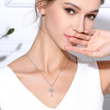 Modern floral necklace nz