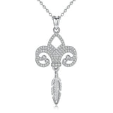 Modern floral necklace nz
