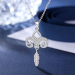 Modern floral necklace nz