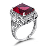 Modern garnet ring nz