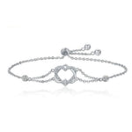 Modern heart bracelet Type nz
