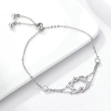 Modern heart bracelet Type nz