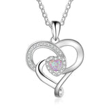 Modern heart necklace nz