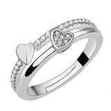 Modern heart ring nz