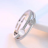 Modern heart ring nz