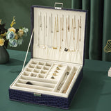 Modern Jewellery Box Navy blue nz