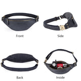 Modern leather bum bag nz