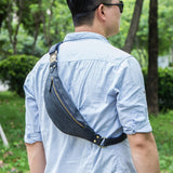 Modern leather bum bag nz