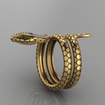 Modern snake ring nz