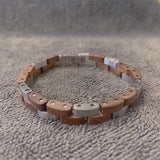 Modern style wooden bracelet nz