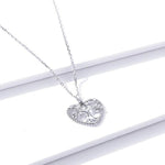 Modern Tree of life heart necklace nz