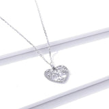 Modern Tree of life heart necklace nz