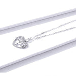 Modern Tree of life heart necklace nz