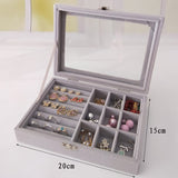 Modern Velvet Jewellery Box 1 nz