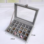 Modern Velvet Jewellery Box 3 nz