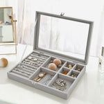 Modern Velvet Jewellery Box nz