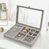 Modern Velvet Jewellery Box nz