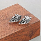 Modern wolf earrings nz