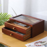 Modern Wooden Jewellery Box Brown nz