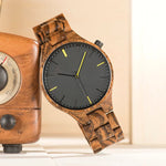 Modern wooden watch nz