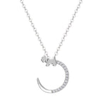Moon and dog necklace nz