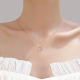 Moon and dog necklace nz