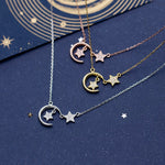 Moon and Star Necklace nz