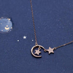 Moon and Star Necklace nz