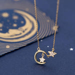 Moon and Star Necklace nz