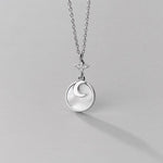 Moon and star pendant nz