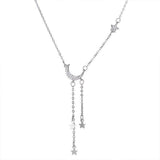 Moon and stars necklace nz