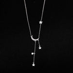 Moon and stars necklace nz