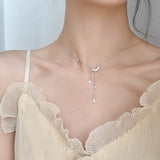 Moon and stars necklace nz