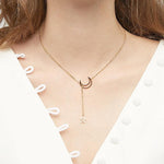 Moon and sun necklace nz