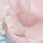 Moon diamond necklace nz