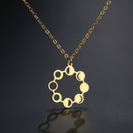 Moon phase necklace nz