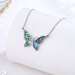 Mother of pearl butterfly necklace nz