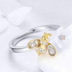 Mother of pearl flower ring nz