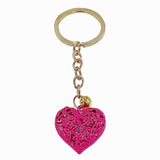 Mother’s Day heart keyring Magenta nz