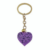 Mother’s Day heart keyring Purple nz
