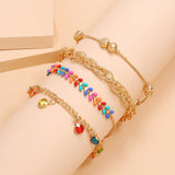 Multicolour anklet nz