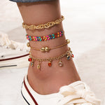 Multicolour anklet nz