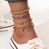 Multicolour anklet nz