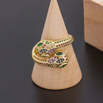 Multicolour snake ring nz