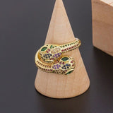 Multicolour snake ring nz