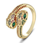 Multicolour snake ring nz
