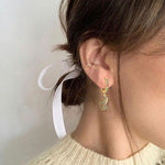 Multicoloured rhinestone horse earrings nz