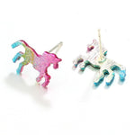 Multicoloured Unicorn earrings nz