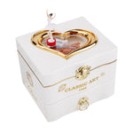 Musical Premium jewellery box White nz