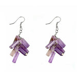 Natural amethyst earrings nz